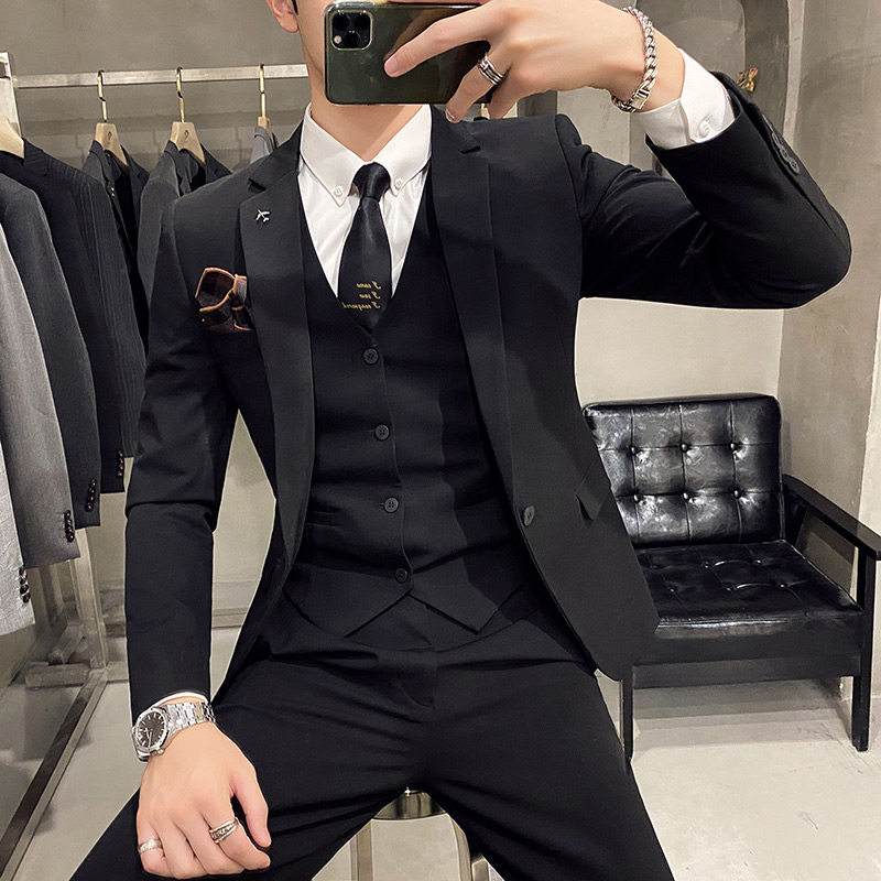 西服套装男士西装伴郎新郎礼服韩版修身SJT9888-P265主推可议价,男装西服套装,电商A311