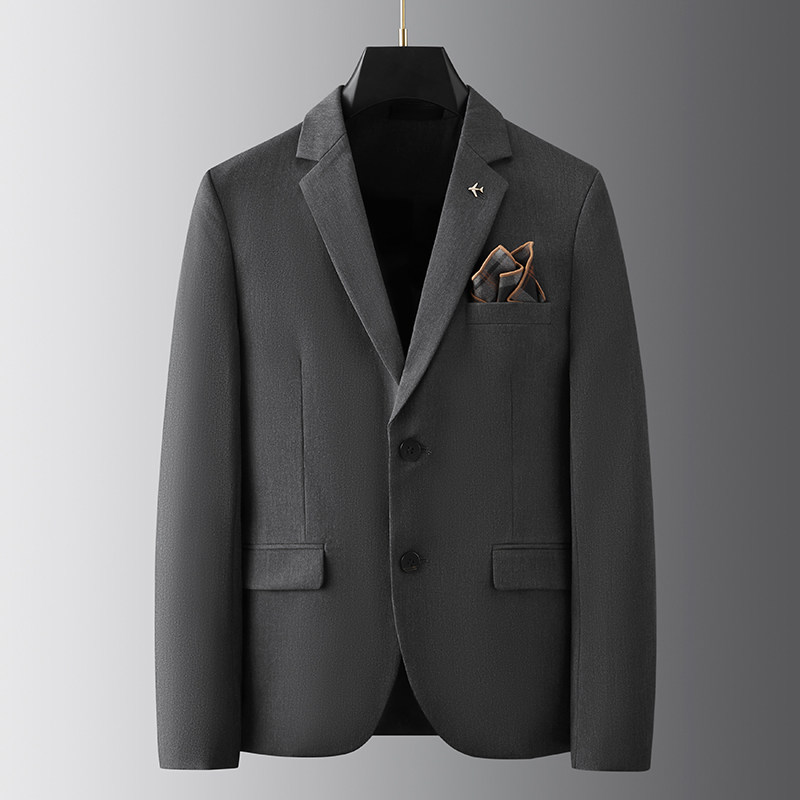 2025秋季新西装便西修身休闲商务大码工西服男士礼服DX9889-P140,男装西服套装,电商A311