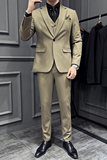 2024春季新西装套装修身休闲商务大码工西服男A311-SJT9991-P285，男装西服套装，电商A311