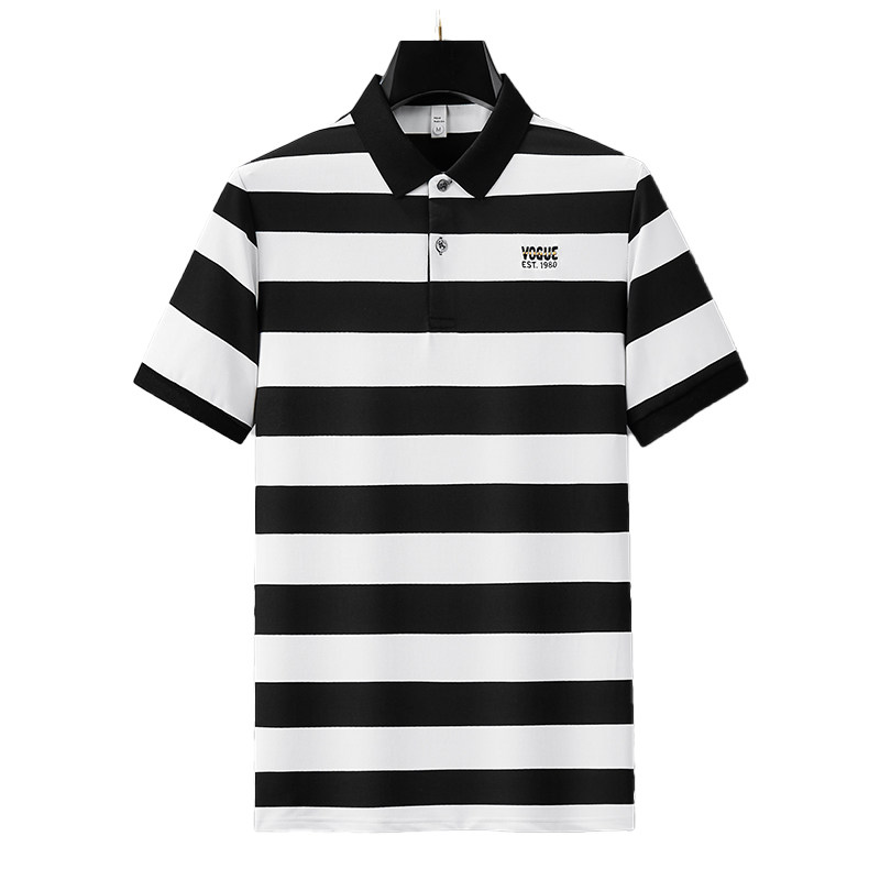 抗菌夏季条纹新款polo衫商务休闲体恤时尚A311-PL2530-P68,男装Polo衫,电商A311