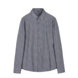 24春款流星雨长袖衬衫男士韩版修身帅气衬衣潮流衬衫装CS8861-P68，男装衬衫，电商A311