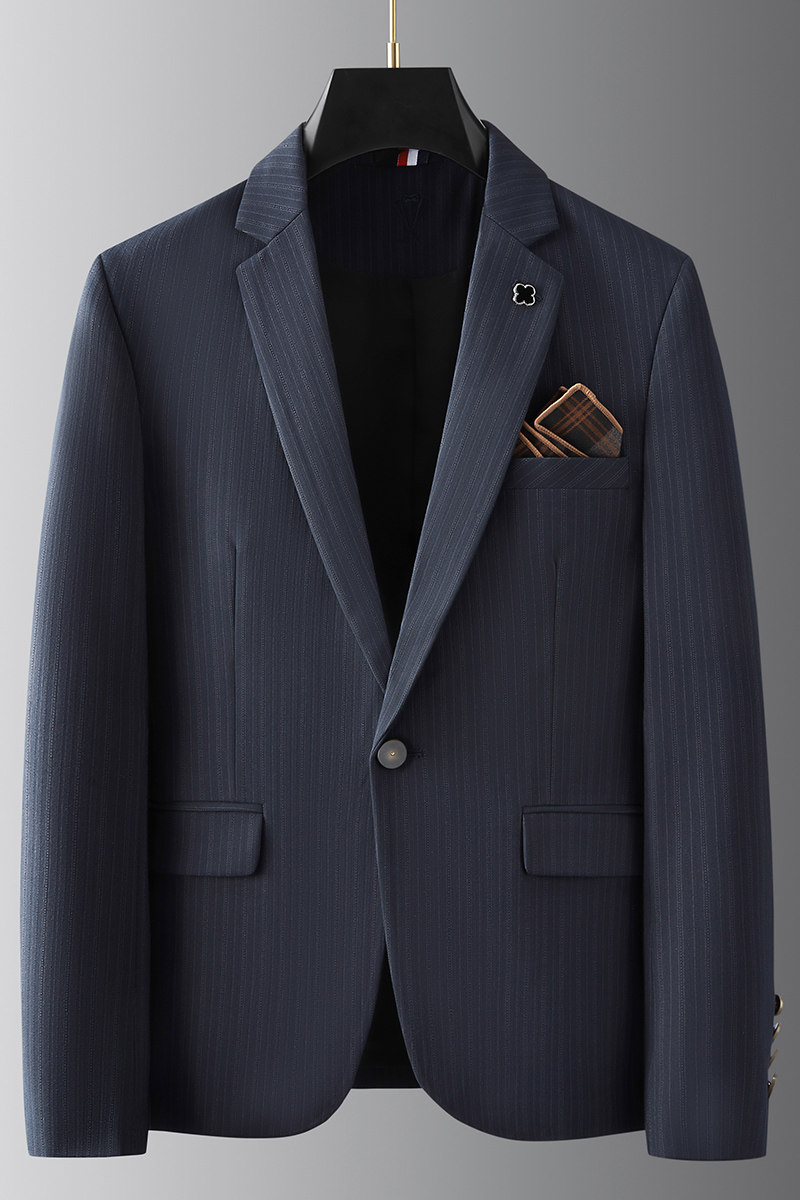2025秋季新西装便西修身休闲商务大码工西服男士礼服DX9902-P155,男装西服套装,电商A311