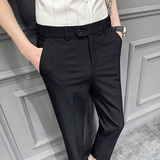 2025秋季新款修身裤子高级感小脚休闲西裤男A311-DK9981-P75，男装西裤，电商A311