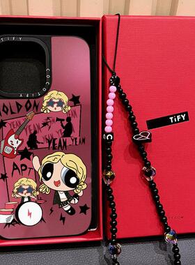 C家APT朴彩英飞天小女警适用苹果16promax手机壳iphone15镜面MagSafe磁吸14pro艺术13/12时尚甜酷17PRO女