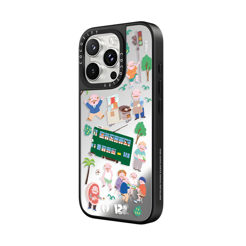 C家适用iPhone苹果17/16promax手机壳16pro/16/16plus潮男女13软胶15pro创意15磁吸12补妆镜14潮牌麦兜贴纸