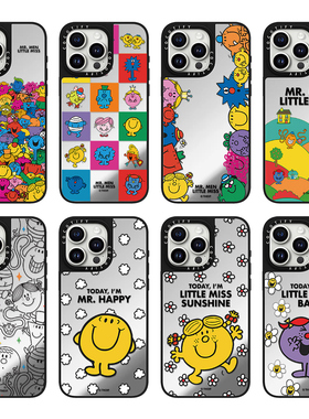C家磁吸MagSafe Mr. MenLittle Miss奇先生妙小姐适用iphone16手机壳15promax苹果14pro日韩卡通17PROMAX情侣