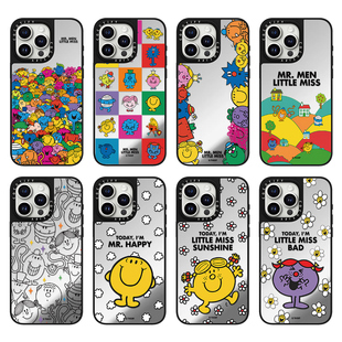 C家磁吸MagSafe Mr. MenLittle Miss奇先生妙小姐适用iphone16手机壳15promax苹果14pro日韩卡通17PROMAX情侣