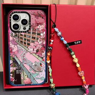 C家棉花糖色Vivian Ho城市粉色适用苹果15pro手机壳17PROiphone14promax保护套16网红复古13新款12女17PROMAX