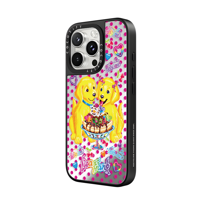 C家适用iPhone苹果17/16promax手机壳16/14/12全包15创意16plus轻奢风13卡通15pro化妆镜16pro潮lisa小怪兽