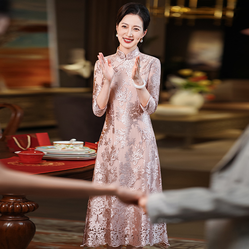 高端喜婆婆礼服平时可穿