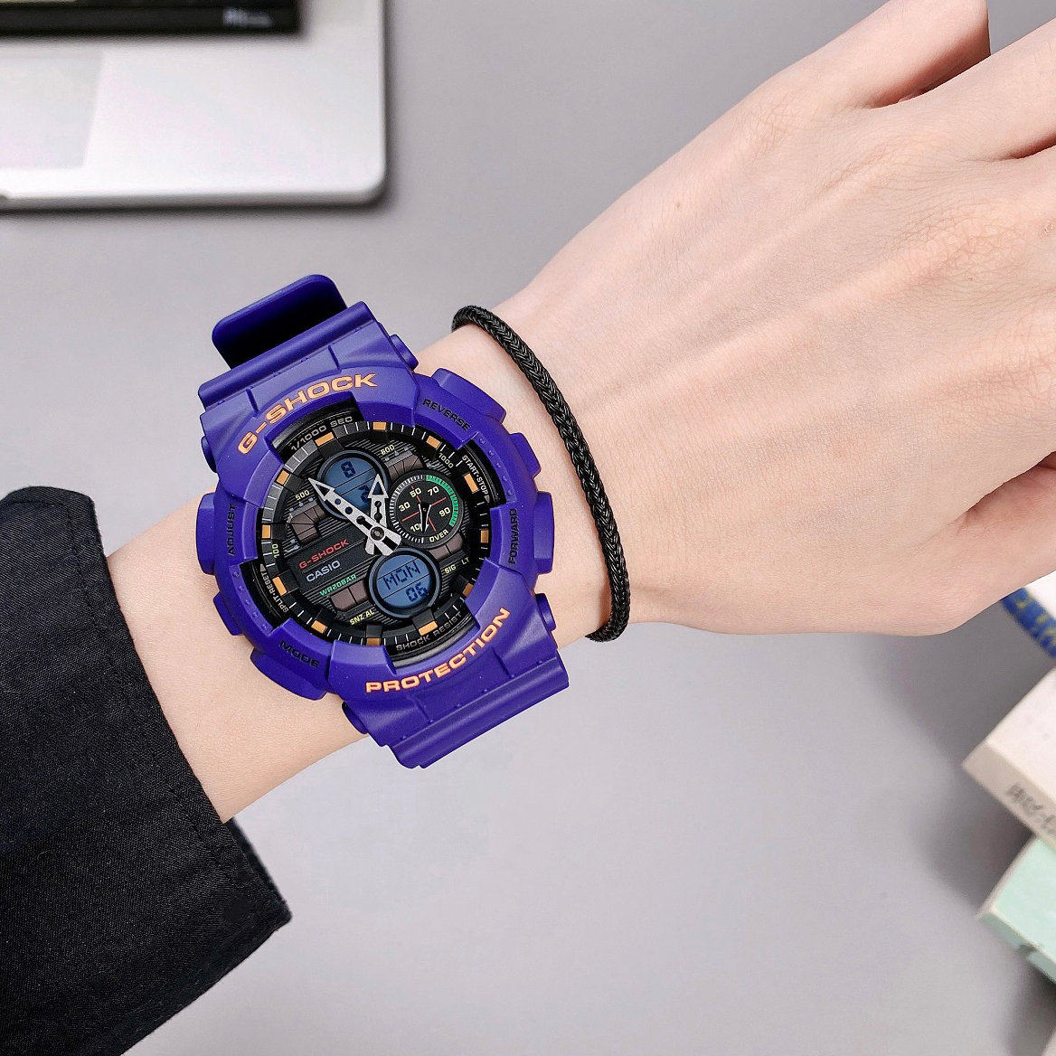 casio卡西欧不屈之光g-shock复古潮流户外运动手表男女ga-140-6a