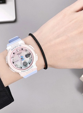 CASIO卡西欧BABY-G手表女BGA-250-7A3 1 2沙滩旅行者系列户外运动