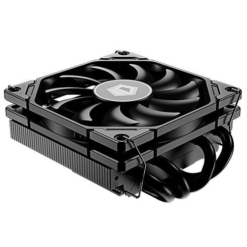 ID-COOLINGIS-40XV3黑化四热管薄型下压式CPU散热器支持1700，AM4