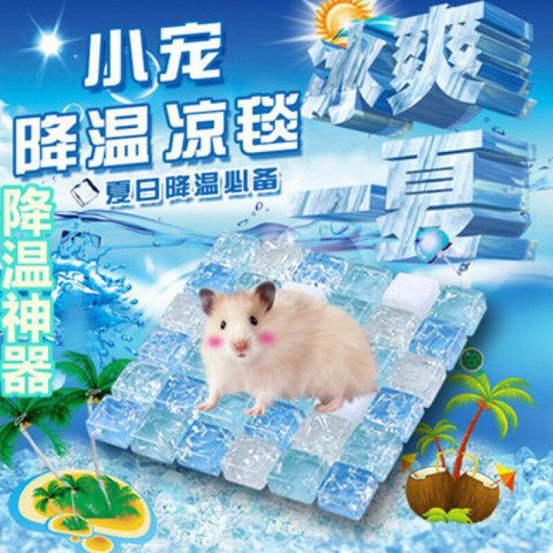 仓鼠散热板降温金丝熊夏季祛暑宠物仓鼠窝冰窝用品兔子冰垫凉席防