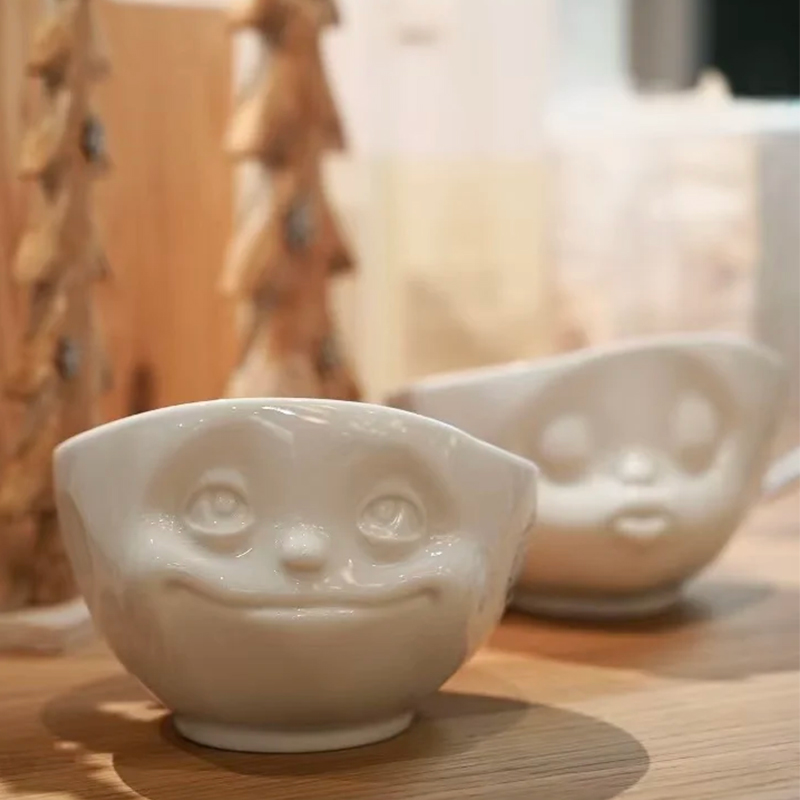 德国Tassen表情餐具碗咖啡杯子