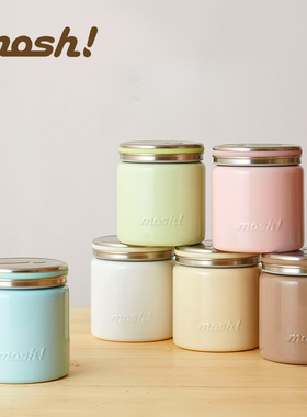 mosh焖烧罐日本304不锈钢保温桶闷烧杯便当盒学生男女士便携饭盒