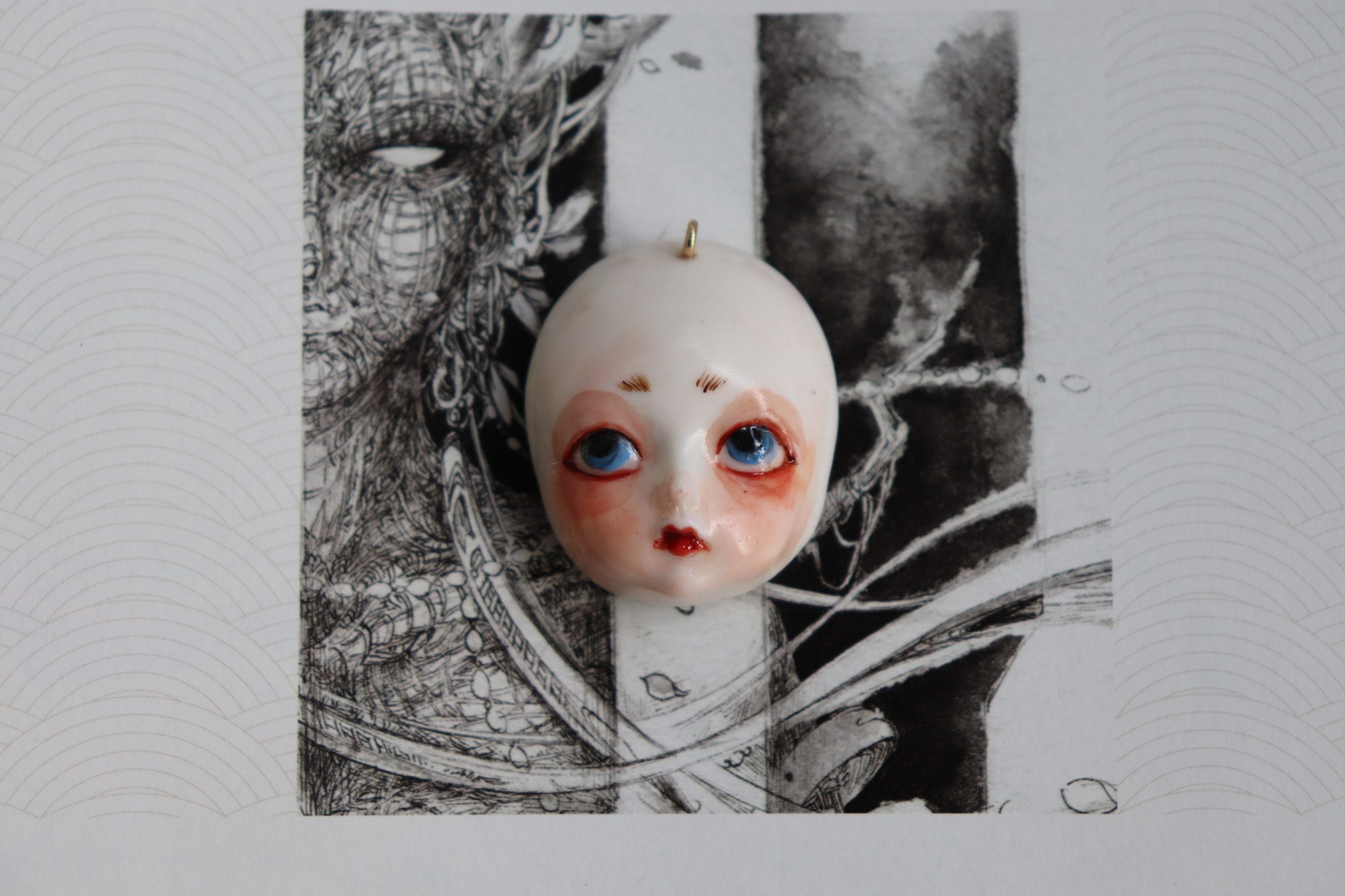 小唐原创设计【巫山女神】 新品爻辞特色礼物挂坠男女情侣挂坠