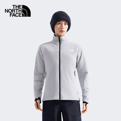 北面巅峰女秋冬保暖防泼水棉服