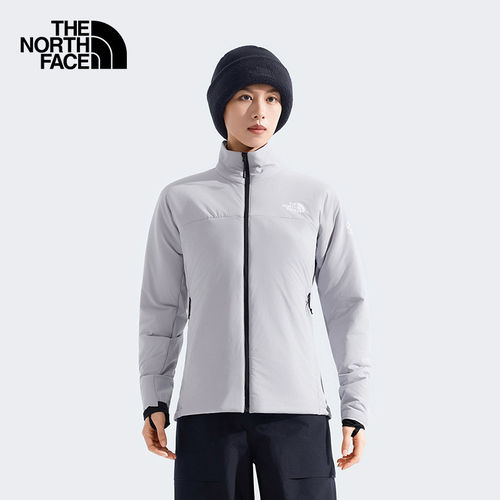 北面巅峰女秋冬保暖防泼水棉服