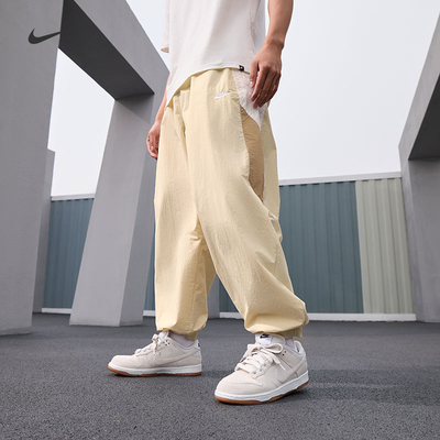 Nike耐克男子梭织运动裤刺绣长裤