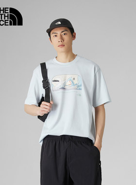 TheNorthFace北面UE男士舒适透气户外26新款印花休闲短袖T恤|8HFB
