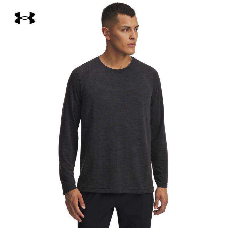 UA安德玛男子长袖Trail Run轻质跑步圆领透气休闲运动T恤6001834
