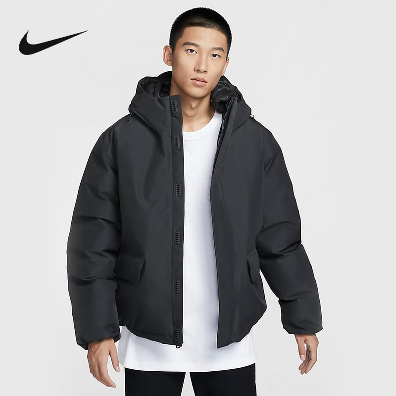 Nike耐克男子连帽夹克外套棉服