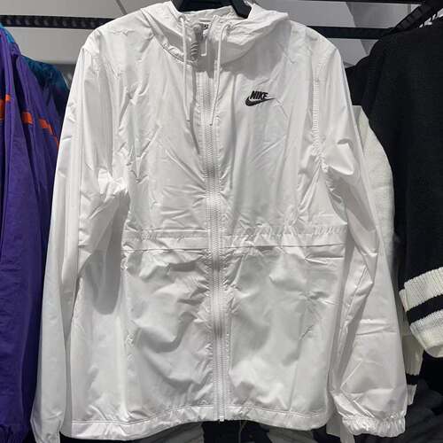 NIKE耐克女外套刺绣梭织运动夹克