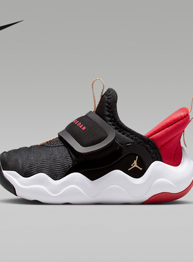 Jordan耐克乔丹小鲨鱼男女童婴童运动鞋25新款轻质易穿脱HF3414