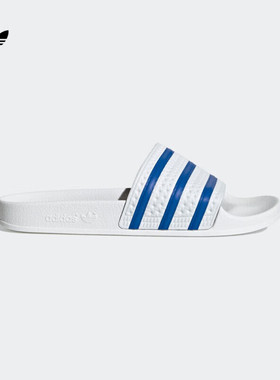 adidas阿迪达斯男女Adilette轻便舒适休闲运动拖鞋 FX5834/FX5860