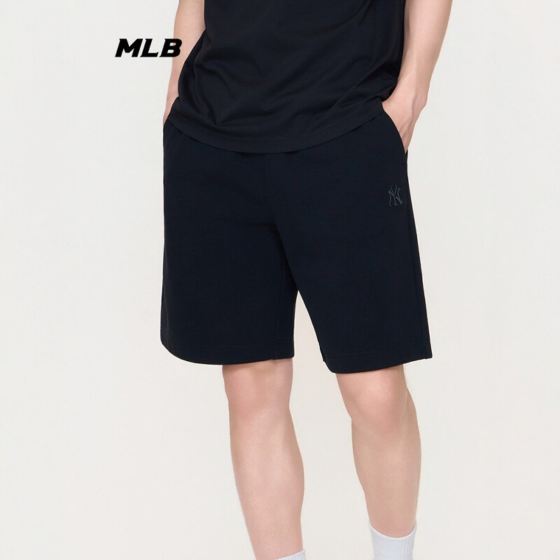 MLB男女同款小标刺绣LOGO短裤
