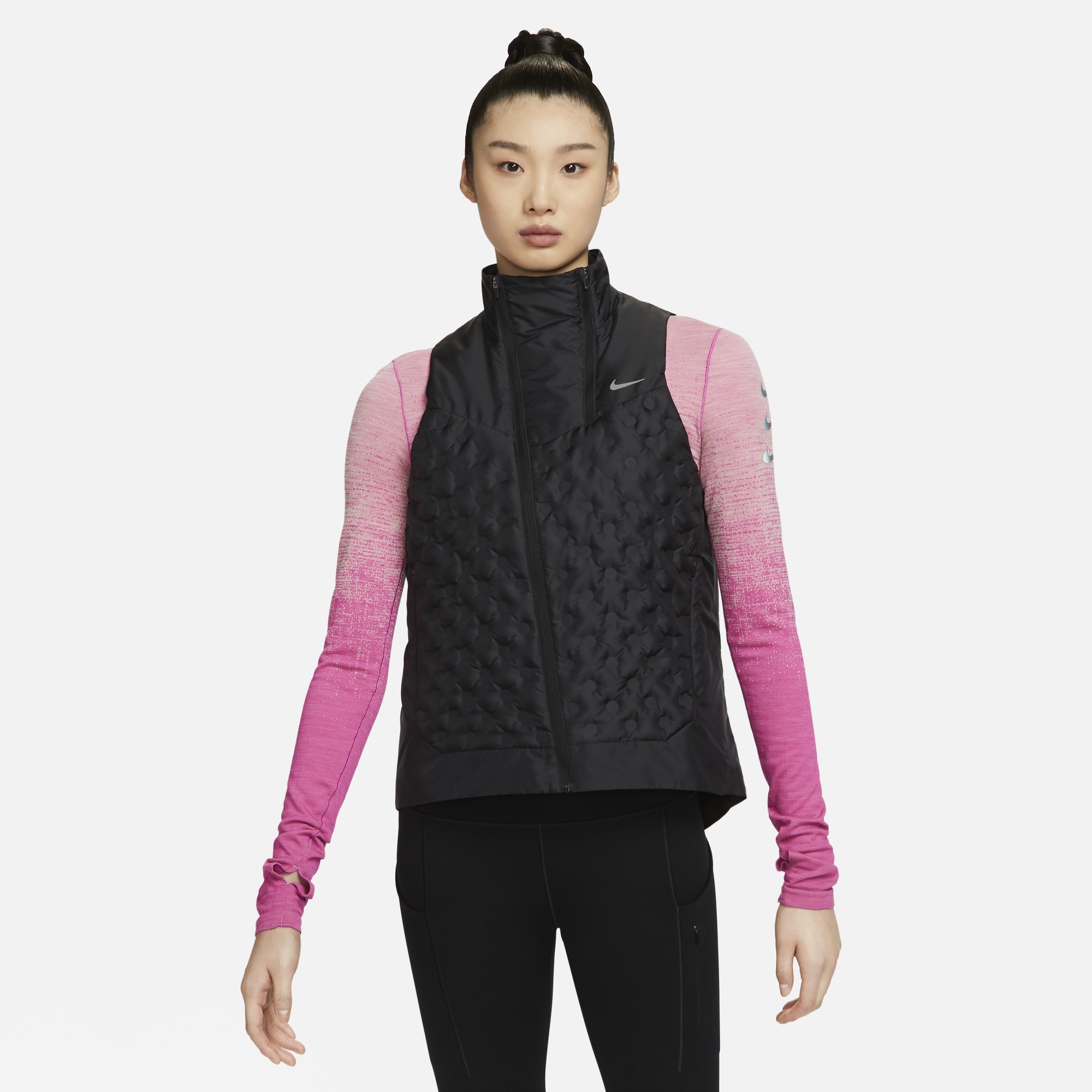 NIKE耐克羽绒女子25冬季跑步训练运动保暖拼接立领马甲外套FB7607,运动服/休闲服装,羽绒马甲,淘宝优惠券,粉丝福利购,淘宝优惠卷