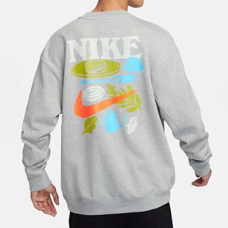 Nike耐克男子休闲时尚印花套头衫
