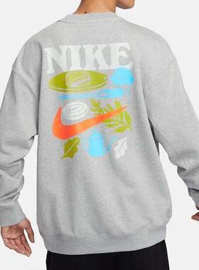 Nike耐克男子休闲时尚印花套头衫