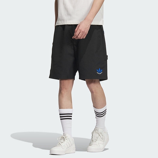 adidas阿迪达斯三叶草男新款 休闲运动短裤 JN1667 JN1668 宽松工装