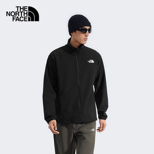 TheNorthFace北面户外男26春季新款防风防泼水休闲软壳衣外套8JS6
