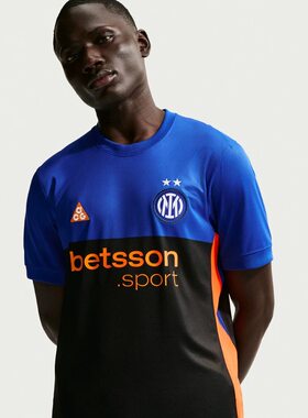 Nike耐克2026赛季国际米兰xACG球迷版男子短袖足球球衣IM6998-413