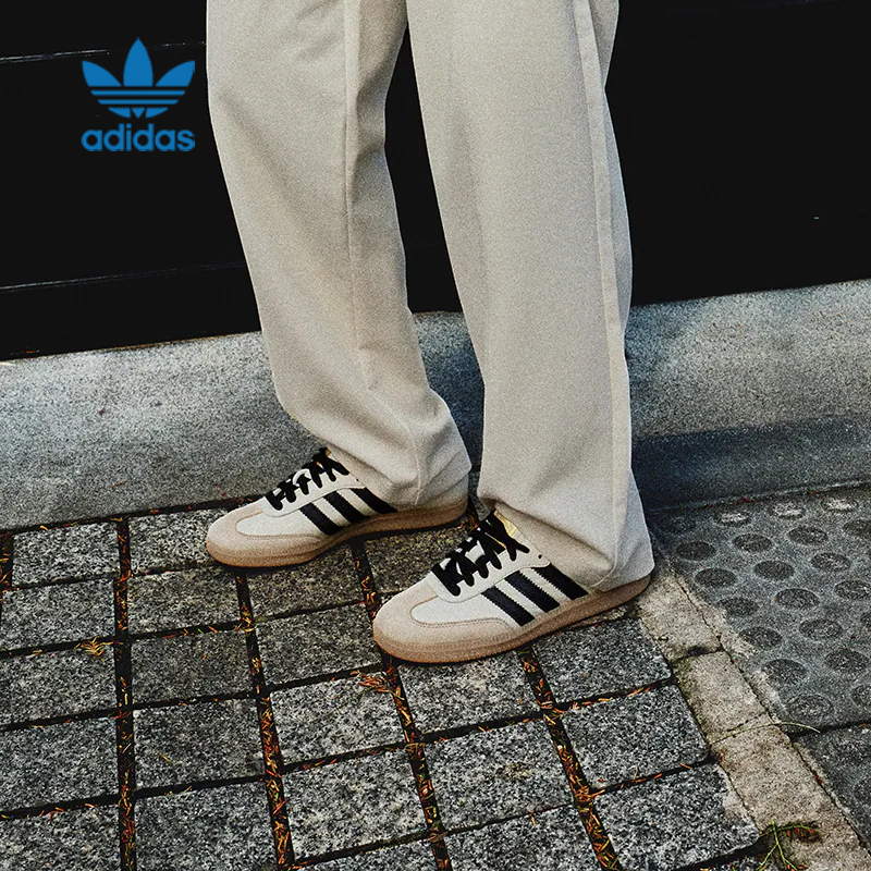 阿迪达斯男女款运动休闲德训鞋