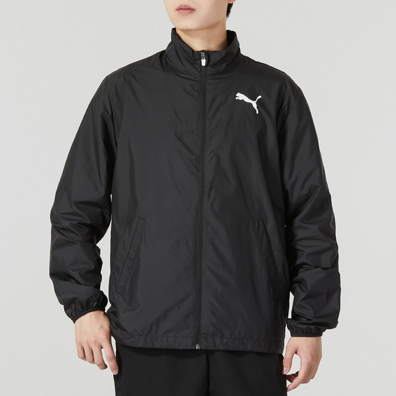PUMA彪马男装2024时尚透气外套户外休闲跑步夹克运动服680657