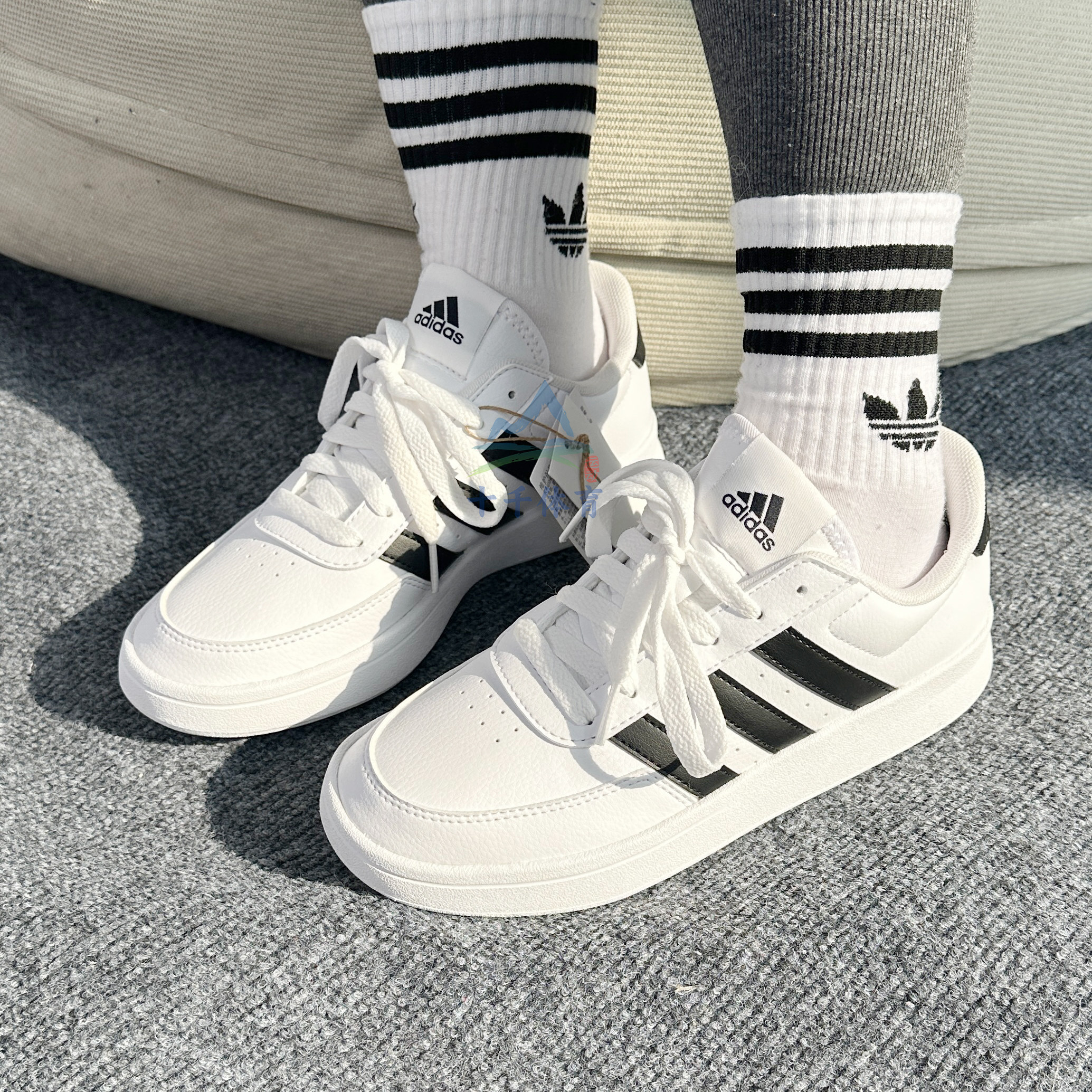 25秋季新款Adidas阿迪达斯男运动鞋BREAKNET 2.0网球鞋板鞋HP9426,运动鞋new,运动休闲鞋,淘宝优惠券,粉丝福利购,淘宝优惠卷