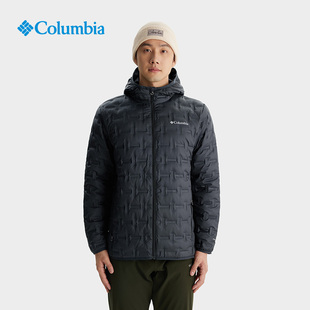 Columbia哥伦比亚羽绒服男户外秋冬新款650蓬连帽保暖外套WE6610
