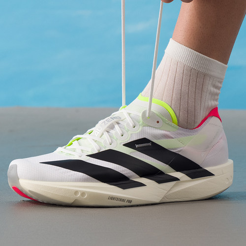 阿迪达斯男子运动缓震透气跑步鞋