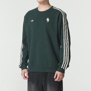 阿迪达斯男子卫衣足球文化宽松运动套头衫JW5472/JN2824/JM9454