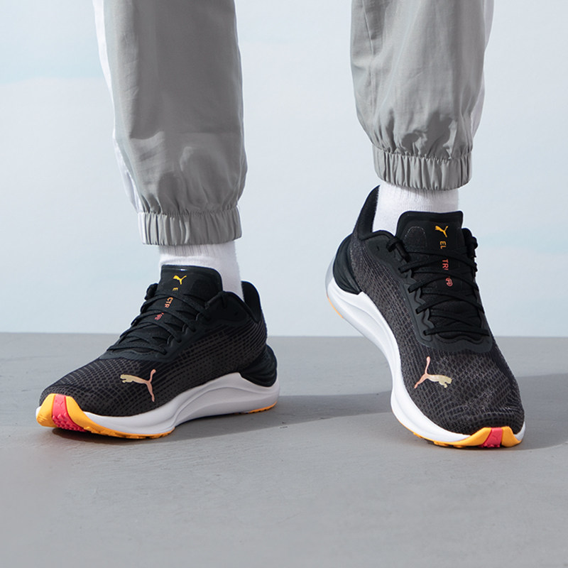 PUMA彪马男缓震抓地彪电3跑步鞋