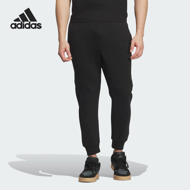 Adidas阿迪达斯武极系列休闲运动九分裤针织长裤男装秋冬JI8714