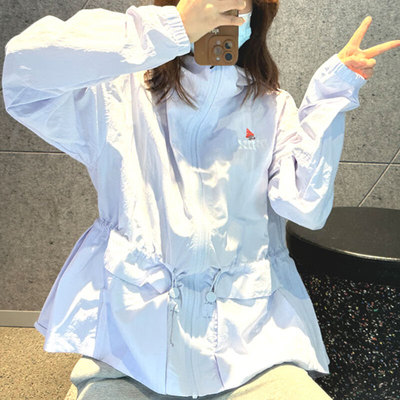 NIKE耐克女防泼水梭织夹克防晒衣