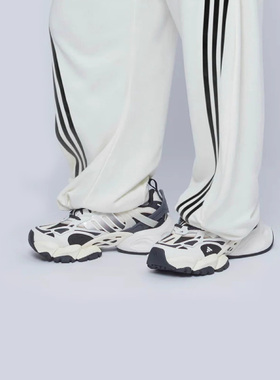 Adidas阿迪达斯轻机甲鞋XLG RUNNER男女款厚底运动休闲鞋JR0577