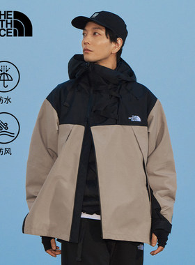 TheNorthFace北面UE设计师款男士户外硬壳冲锋衣防水防风外套8E5Y