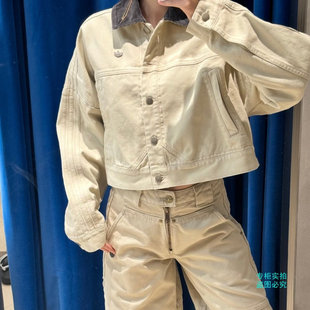 Adidas阿迪达斯三叶草女春季帆布运动夹克翻领外套KE1069/KC8889