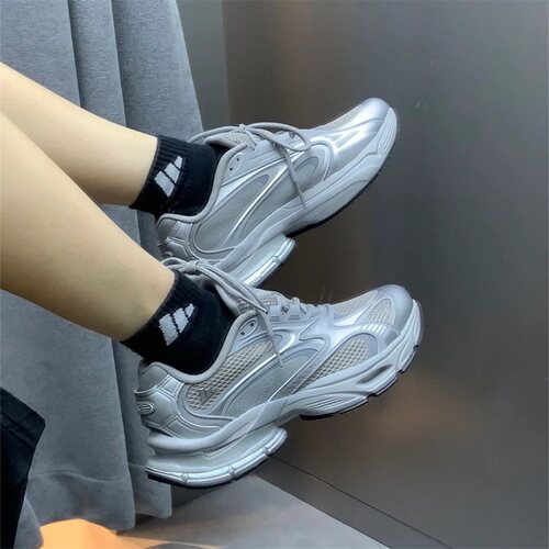 阿迪达斯男女复古网眼运动跑步鞋